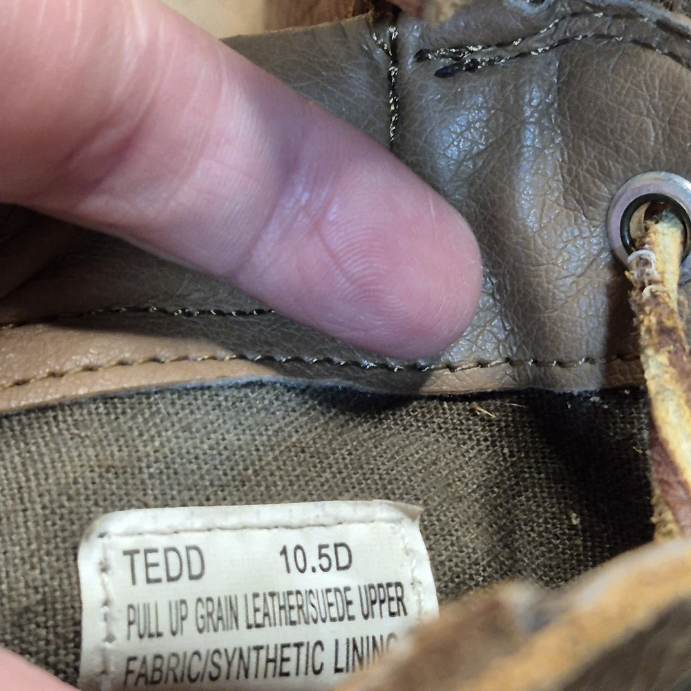 Polo by Ralph Lauren Brown Leather High-Top Sneakers 1349/20